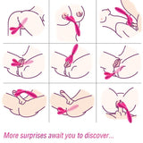 Armony - y-Wand Massager & Vibrator Doppelkopf Fuchsia