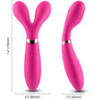 Armony - y-Wand Massager & Vibrator Doppelkopf Fuchsia