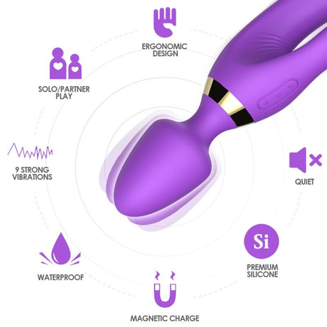 Armony - Massager & Vibrator Kaninchen Lila