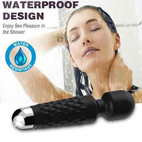 Armony - Postman Massager & Vibrator Super Flexibler Kopf Schwarz