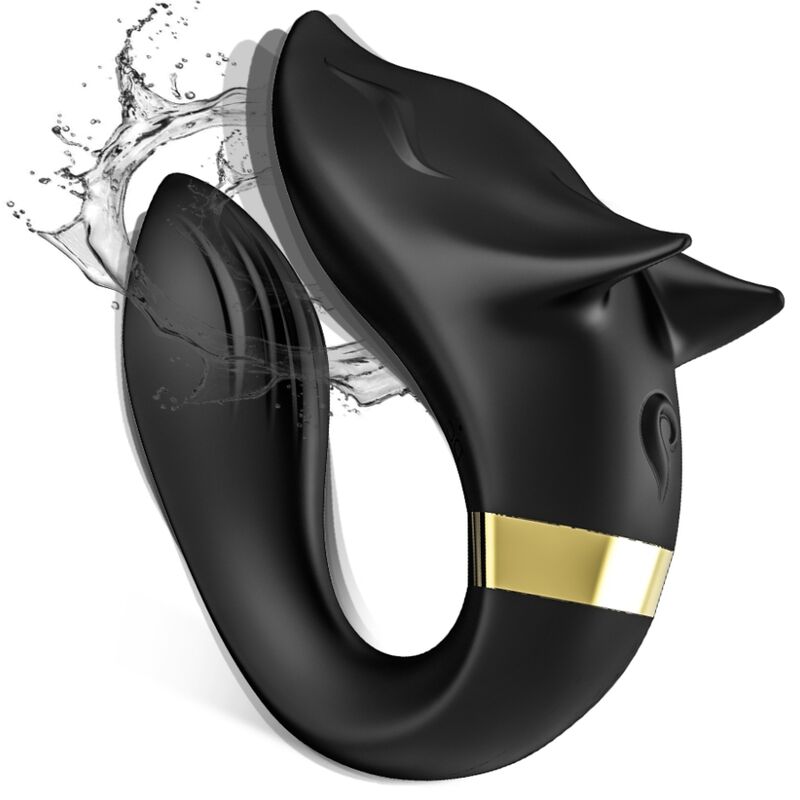 Armony - Fox Vibrator für Paare mit Fernbedienung Schwarz