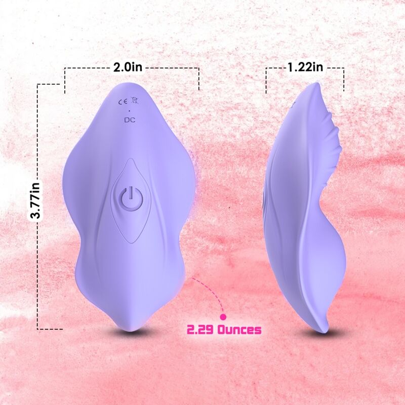 Armony - Whisper Tragbares Höschen, Vibrator, Fernbedienung, Lila