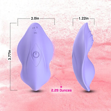 Armony - Whisper Tragbares Höschen, Vibrator, Fernbedienung, Lila
