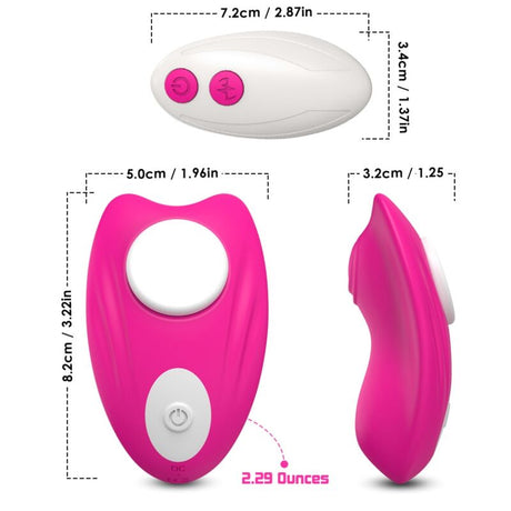 Armony - Butterfly Tragbares Höschen Vibrator Fernbedienung Rosa