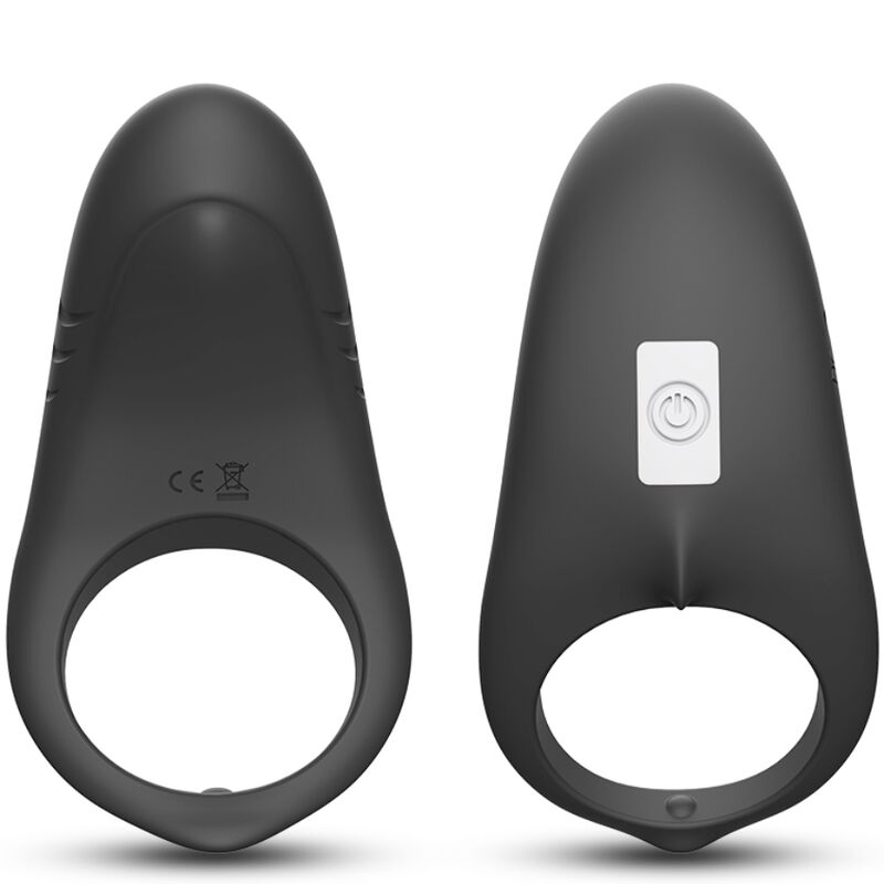 Armony - Shark Vibratorring für Paare Fernbedienung Schwarz
