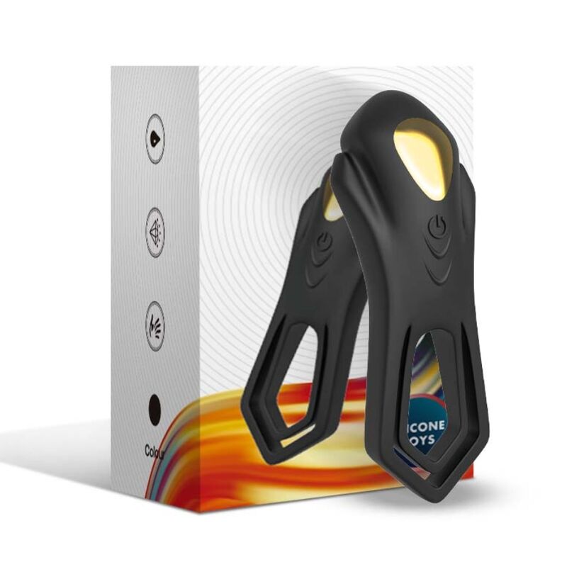 Armony - Roadster Vibrator Doppelring-Fernbedienung Schwarz