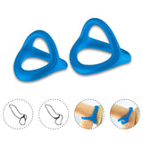 Armony - Tresor Doppelter Silikonring Blau