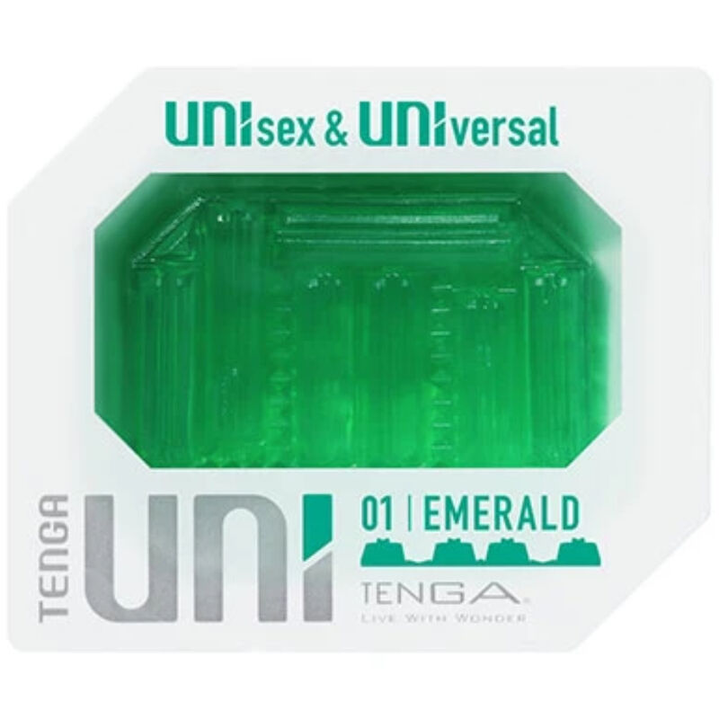 Tenga - Uni Emerald Masturbator-Fingerhut