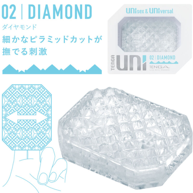 Tenga - Uni Variety Masturbator Fingerhühsch Packung 4 Einheiten