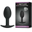 Pretty Love - Silikon Analplug 6.5 cm Schwarz