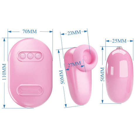 Liebeskugeln Magic Box Vibrationskugel & Rosa Stimulator.4