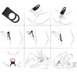 Armony - Twins Doppel-Vibratorring für Paare Schwarz