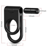 Armony - Twins Doppel-Vibratorring für Paare Schwarz