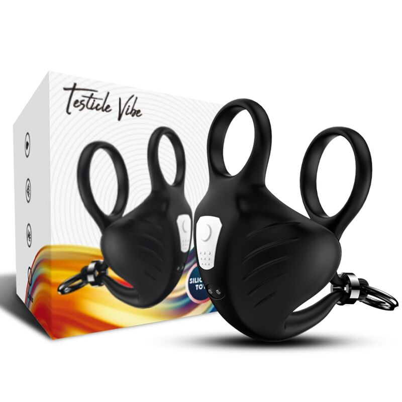 Armony - Manta Scrotum Vibrator Ring Schwarz