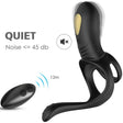 Armony - Joy Jumper Ringvibrator für Paare & Analplug Fernbedienung Schwarz
