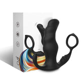 Armony - Knight Vibrator Anal Prostata & Ring Fernbedienung Schwarz