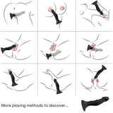 Armony - Dildo Vibrator & Anal Plug Fernbedienung Schwarz