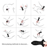 Armony - Kylin Fingervibrator & Analplug Fernbedienung Schwarz