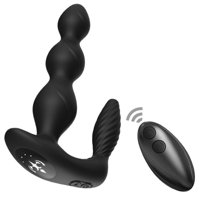Armony - Manfun Vibrator & Stimulator Anal Plug Fernbedienung Schwarz