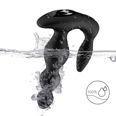 Armony - Manfun Vibrator & Stimulator Anal Plug Fernbedienung Schwarz