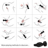 Armony - Vibrator & Analplug Fernbedienung Schwarz