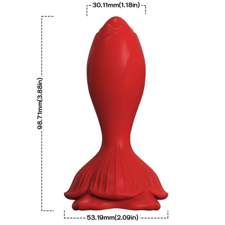 Armony - Rosa Vibrator & Analplug Kleine Fernbedienung Rot
