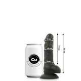 Cock Miller - Silikon Dichte Cocksil Artikulierbar Schwarz 13 cm