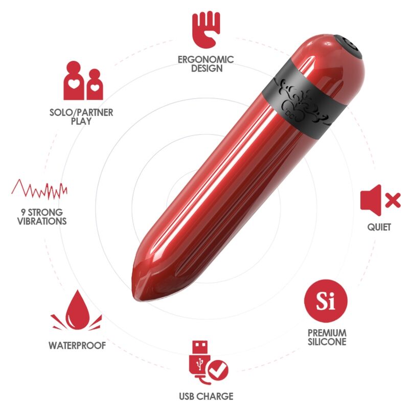 Armony - Raketenvibrator Kugel Fuchsia