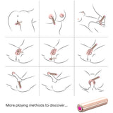 Armony - Gespannungskopf-Vibrator-Kugel Golden 2 cm x 8.8 cm