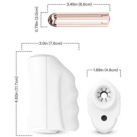 Armony - Master Masturbator & Vibrator Weiss