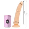 Delta Club - Toys Natürlicher Dildo aus Medizinischem Silikon 23 cm-x-4.5 cm