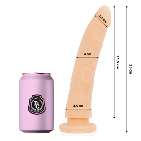 Delta Club - Toys Natürlicher Dildo aus Medizinischem Silikon 23 cm-x-4.5 cm