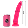 Delta Club - Toys Rosa Dildo Medizinisches Silikon 23 cm-x-4.5 cm
