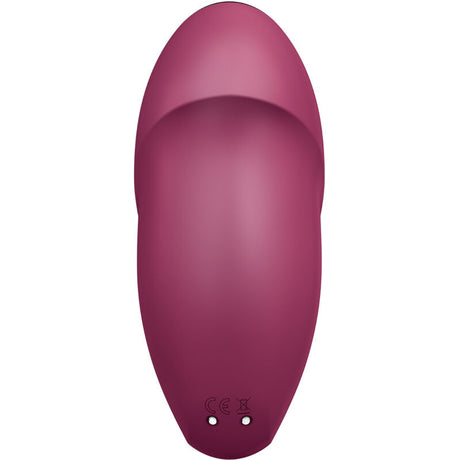 Satisfyer - Tap & Climax 1 Auflegvibrator Rot