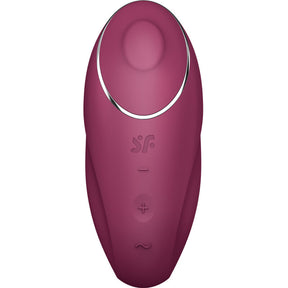 Satisfyer - Tap & Climax 1 Auflegvibrator Rot