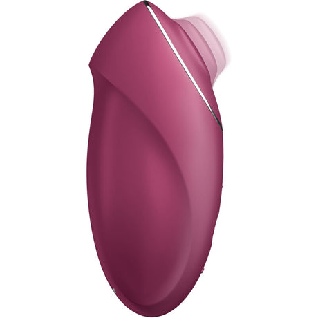 Satisfyer - Tap & Climax 1 Auflegvibrator Rot