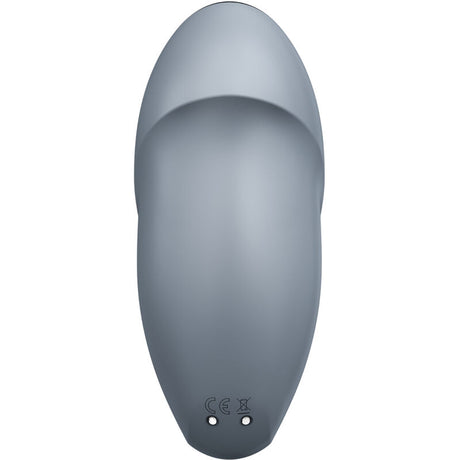 Satisfyer - Tap & Climax 1 Auflegvibrator Grau