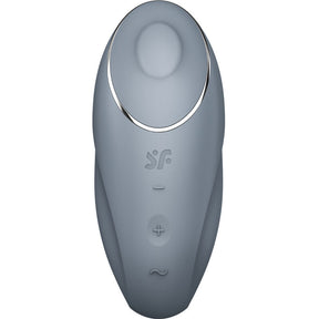 Satisfyer - Tap & Climax 1 Auflegvibrator Grau