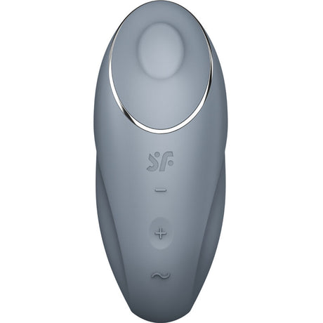 Satisfyer - Tap & Climax 1 Auflegvibrator Grau