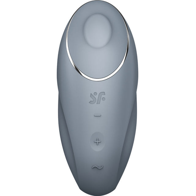 Satisfyer - Tap & Climax 1 Auflegvibrator Grau