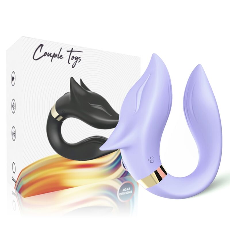 Armony - Fox Vibrator für Paare, Fernbedienung, Lila
