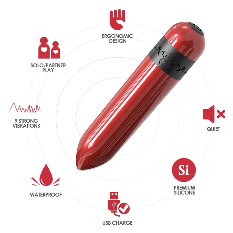 Armony - Raketenvibrator Bullet Fernbedienung Fuchsia