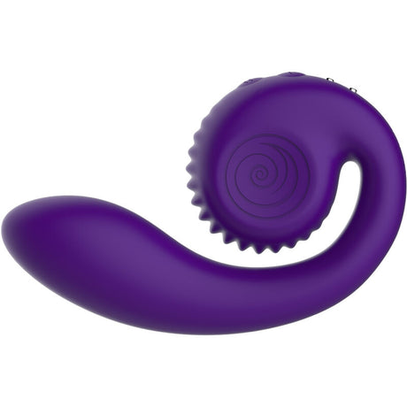 Rabbit-Vibrator Gizi Dual Stimulator Violett 12 x 3,5 cm.2