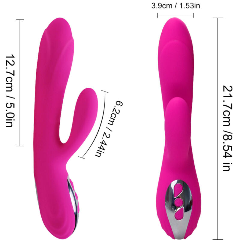 Armony - Flexibler Vibrator & Stimulator mit Fuchsia-Wrmeeffekt