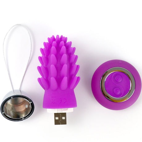 Sextoy Octopus Cactus Vibrierendes Ei Violet Fernbedienung.3
