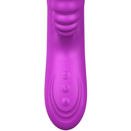 Armony - Angelia Multifunktionsvibrator Doppelzunge Violetter Wrmeeffekt