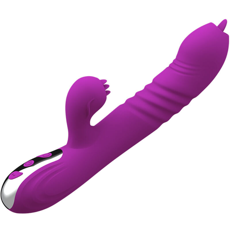 Armony - Fairy Multifunktionsvibrator Doppelzunge Violetter Wrmeeffekt