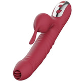 Armony - Suck Vibrator & Sauger mit Stimulierender Zunge Burgund