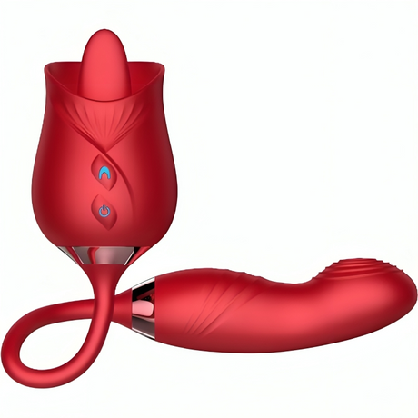 Armony - Delight Flower Vibrator & Bumping mit Roter Zunge