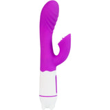 Armony - Glücklicher Vibrator & Stimulator mit Violetter Wiederaufladbarer Zunge